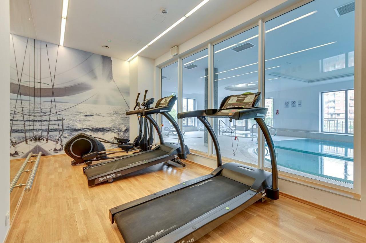 Apartments Waterlane Island Pool & Gym Spa Gdansk Exterior photo
