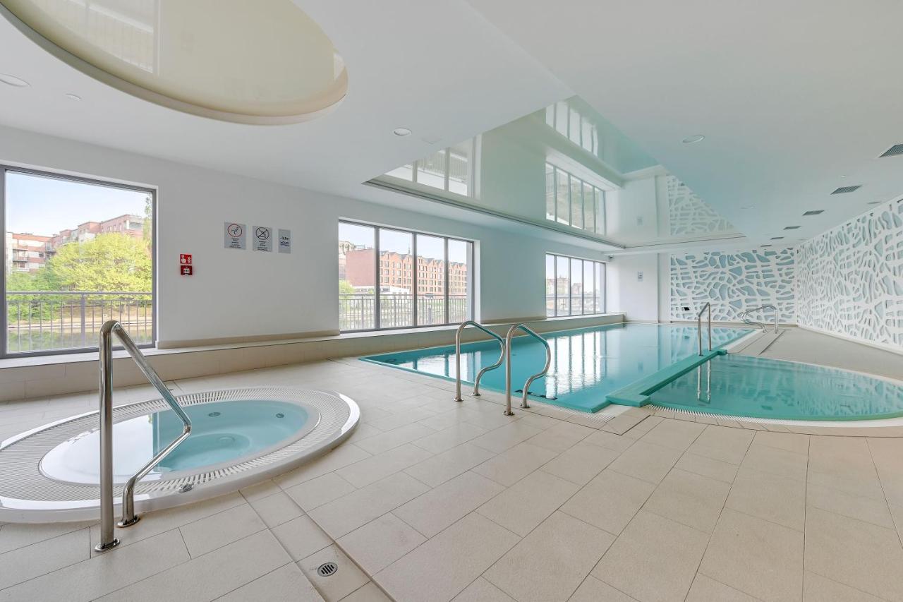 Apartments Waterlane Island Pool & Gym Spa Gdansk Exterior photo